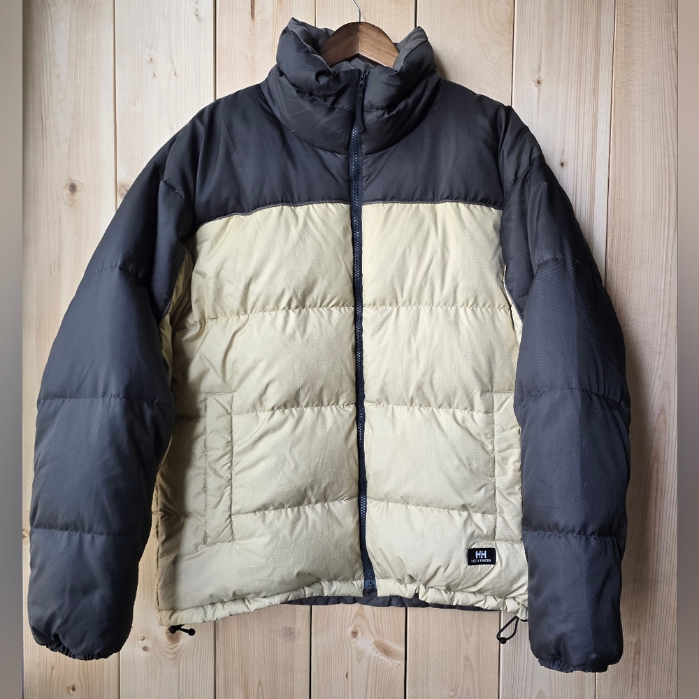 Helly Hansen Winter Snow Duck Down Goose Feather Puffer Jacket Mens Medium